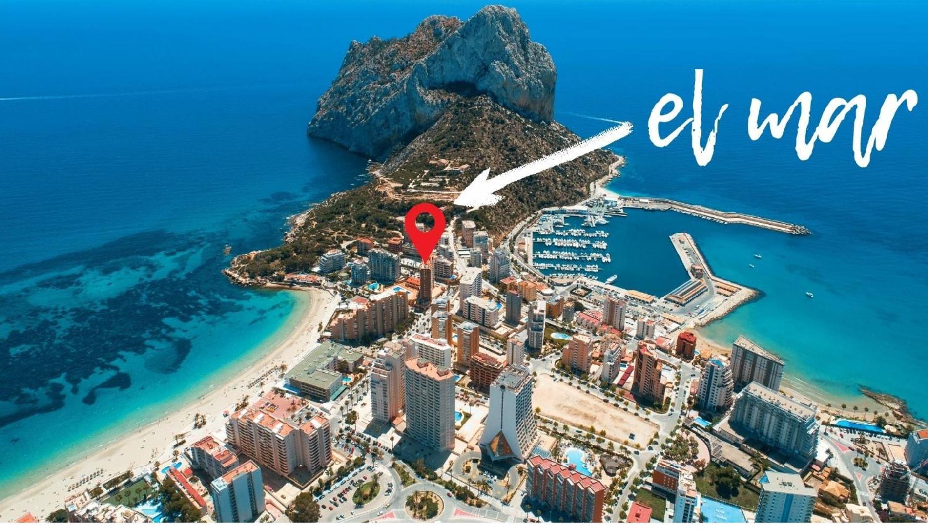 El Mar Calpe Lejlighed Ifach Eksteriør billede